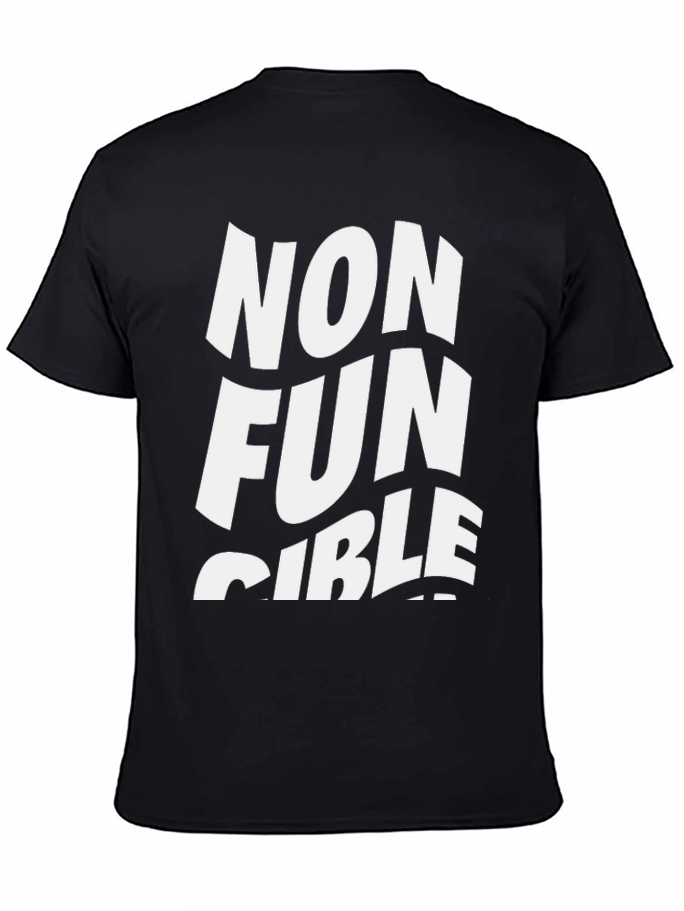 Black Non Fungible T-Shirt - Black view 4