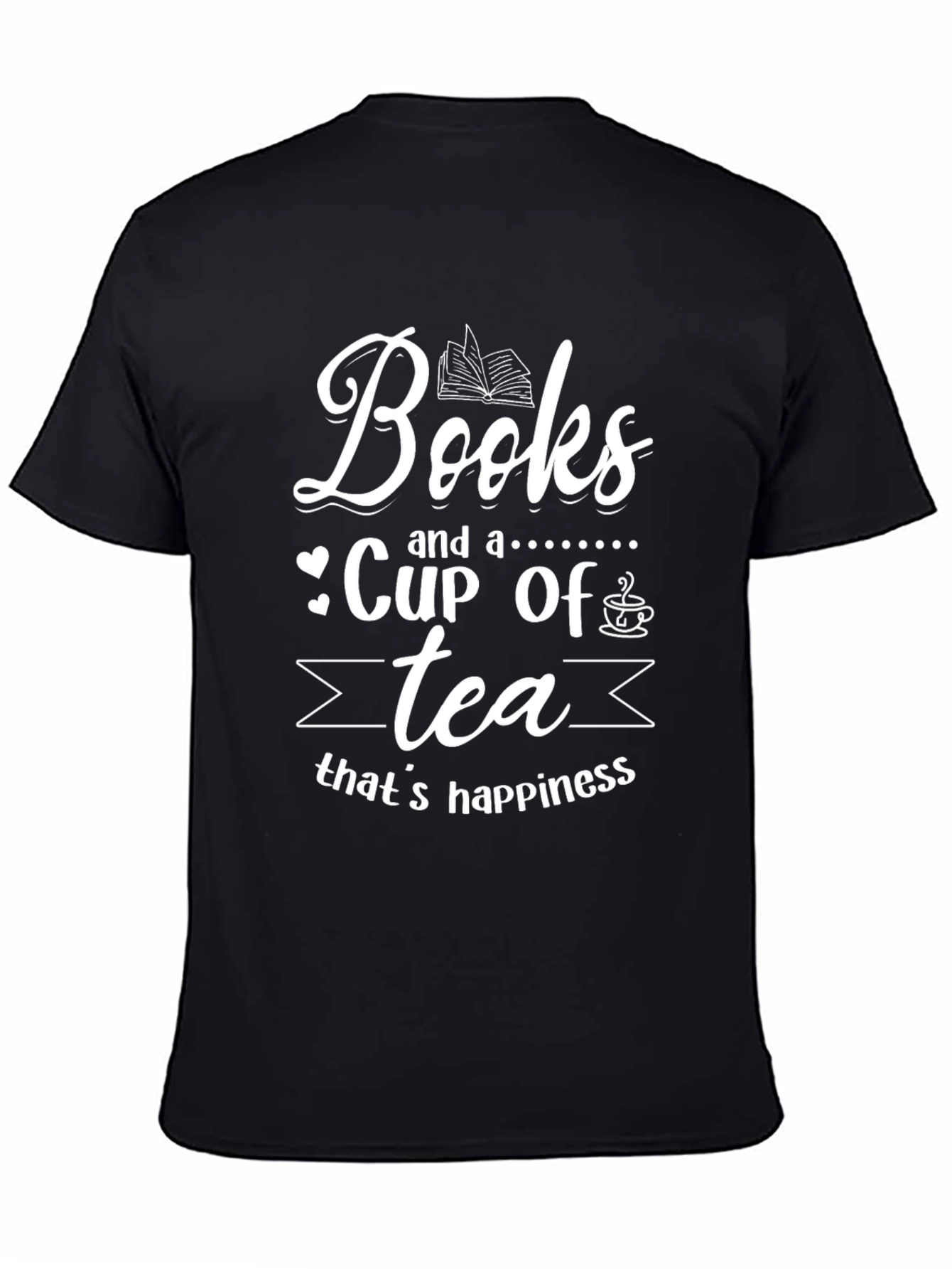Black Books & Tea Graphic T-Shirt view 4