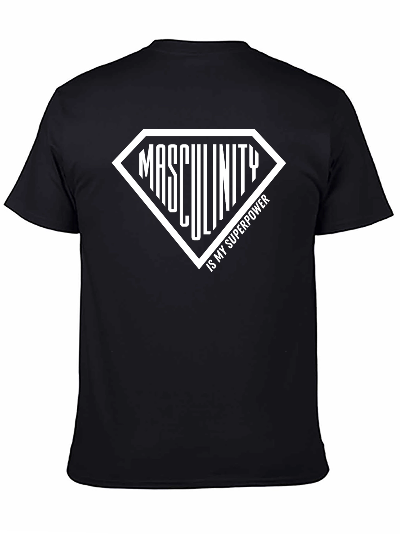 Black Masculinity is My Superpower Tee view 4
