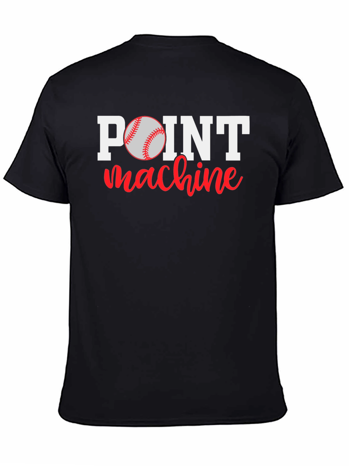 Black Point Machine Baseball Graphic T-Shirt view 4