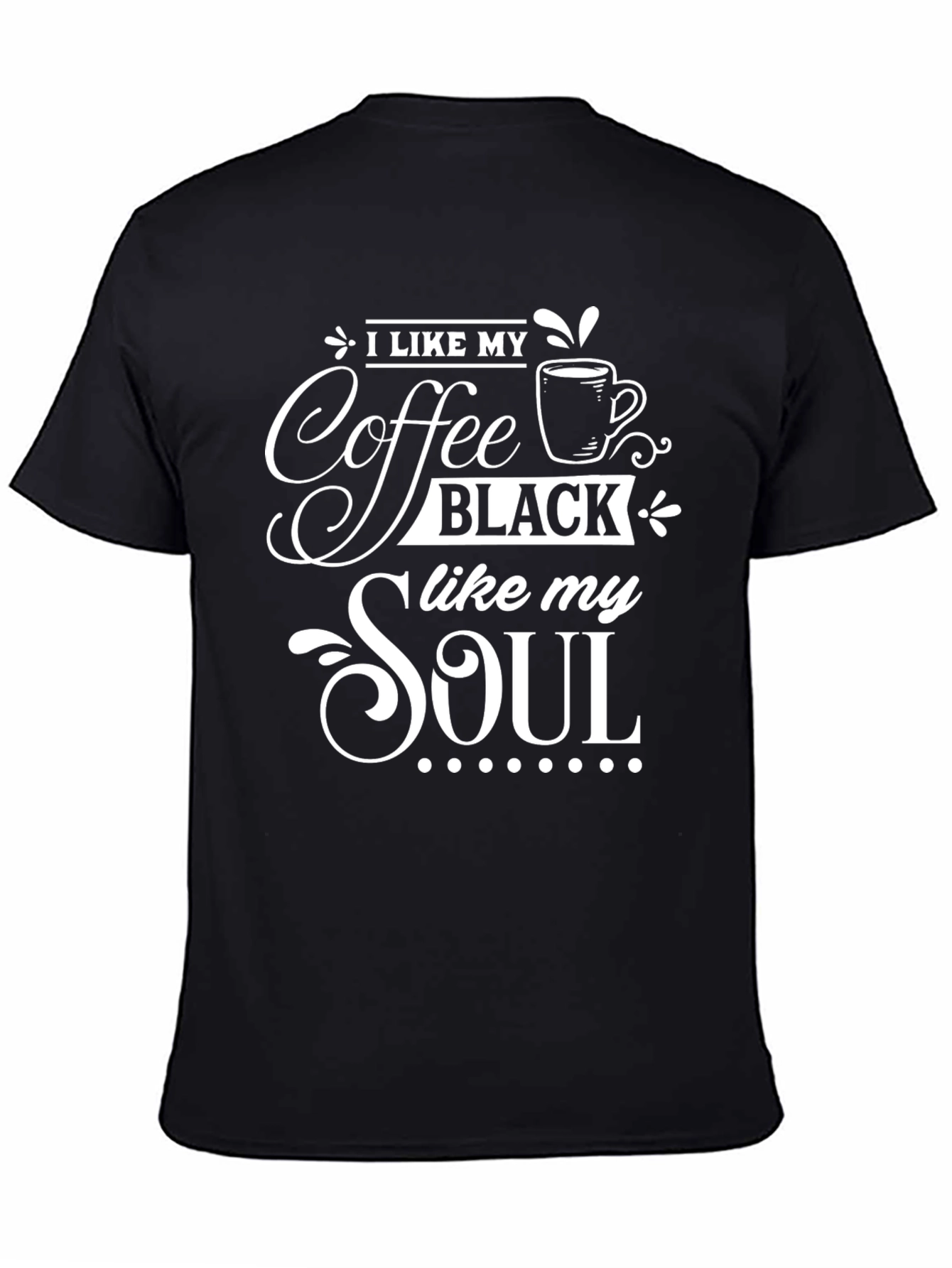 Black Coffee and Soul T-Shirt view 4