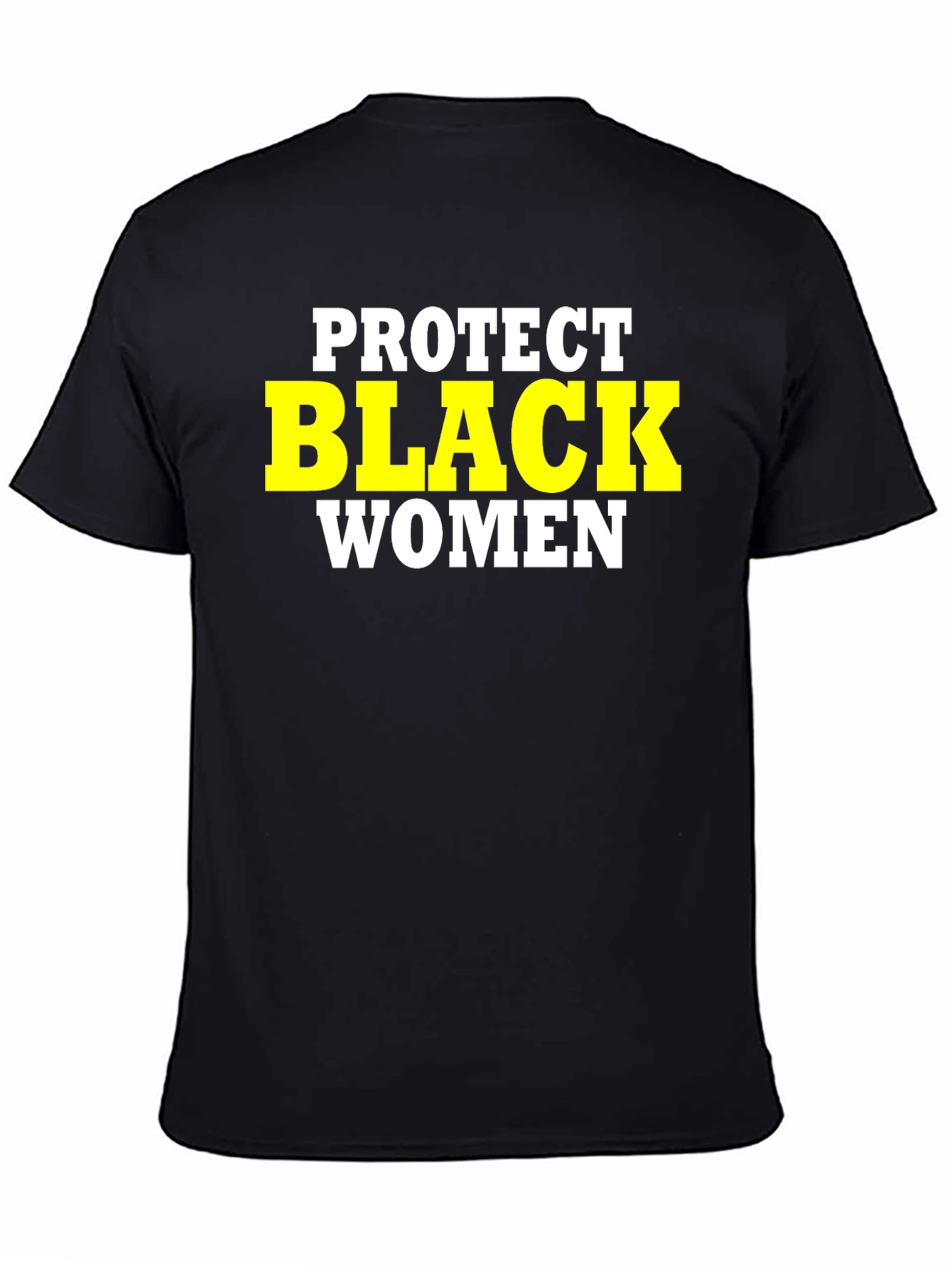Black Protect Black Women Graphic Tee - Black view 4