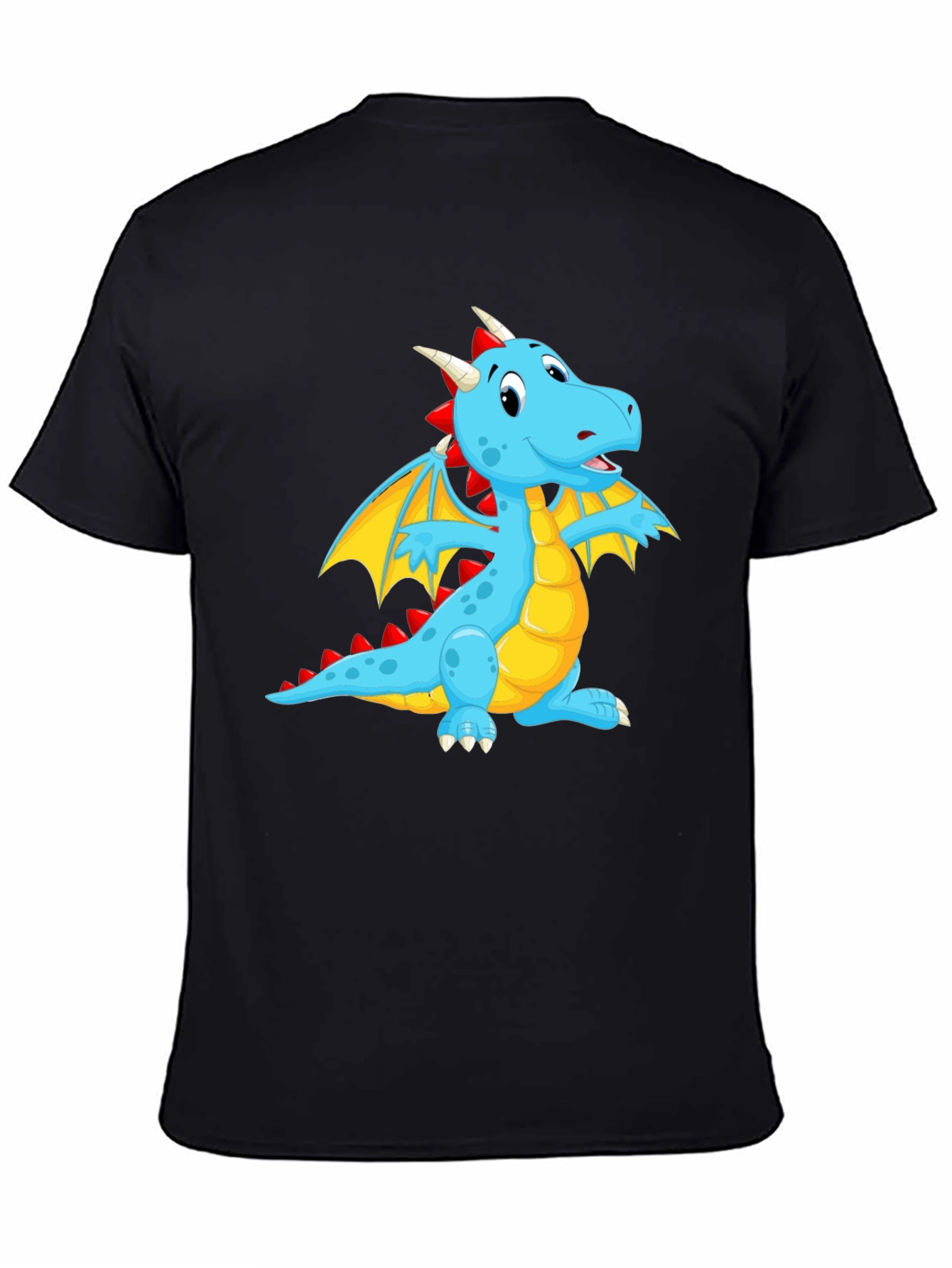 Blue Dragon Graphic Tee - Fun & Unique Design - 4