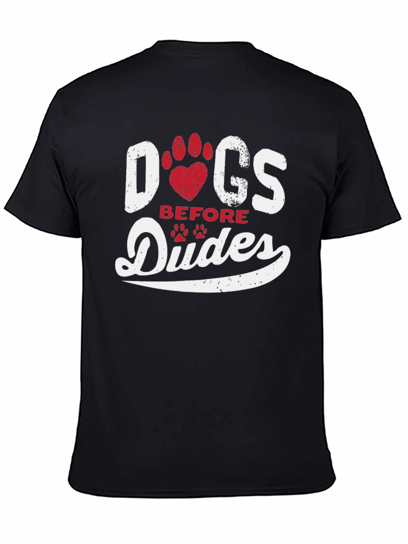 Dogs Before Dudes Graphic Tee - 4