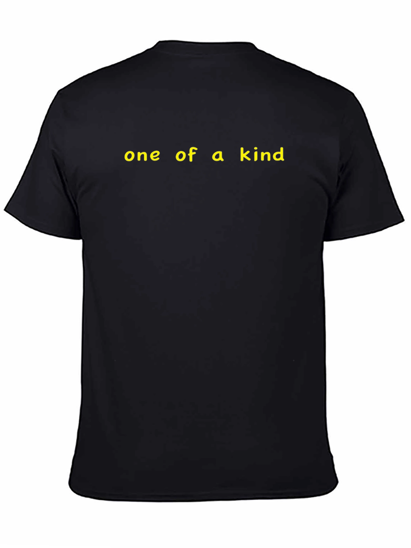 Black One of a Kind Black T-Shirt view 4