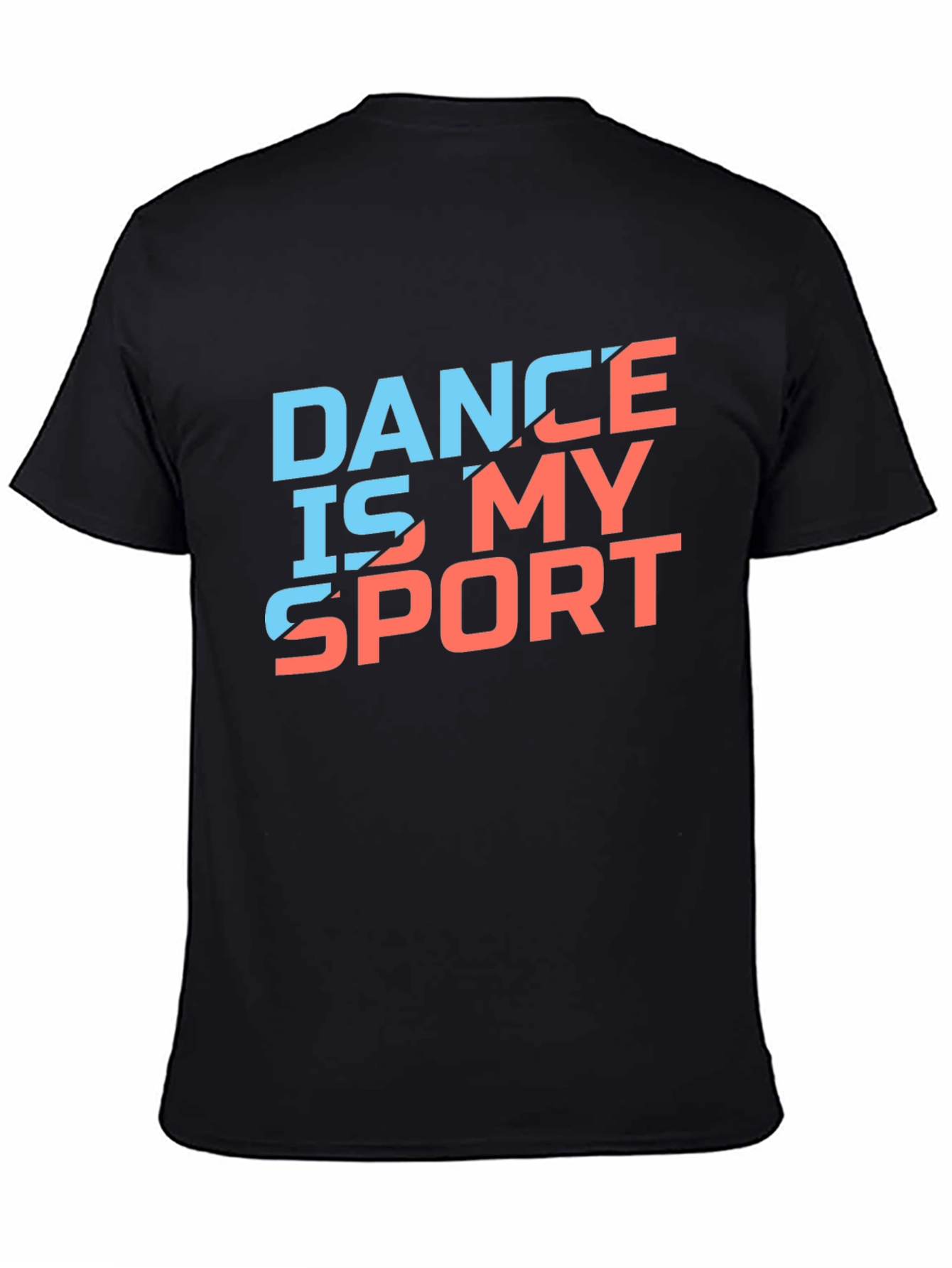 Black Dance is My Sport T-Shirt - Stylish Cotton Tee view 4