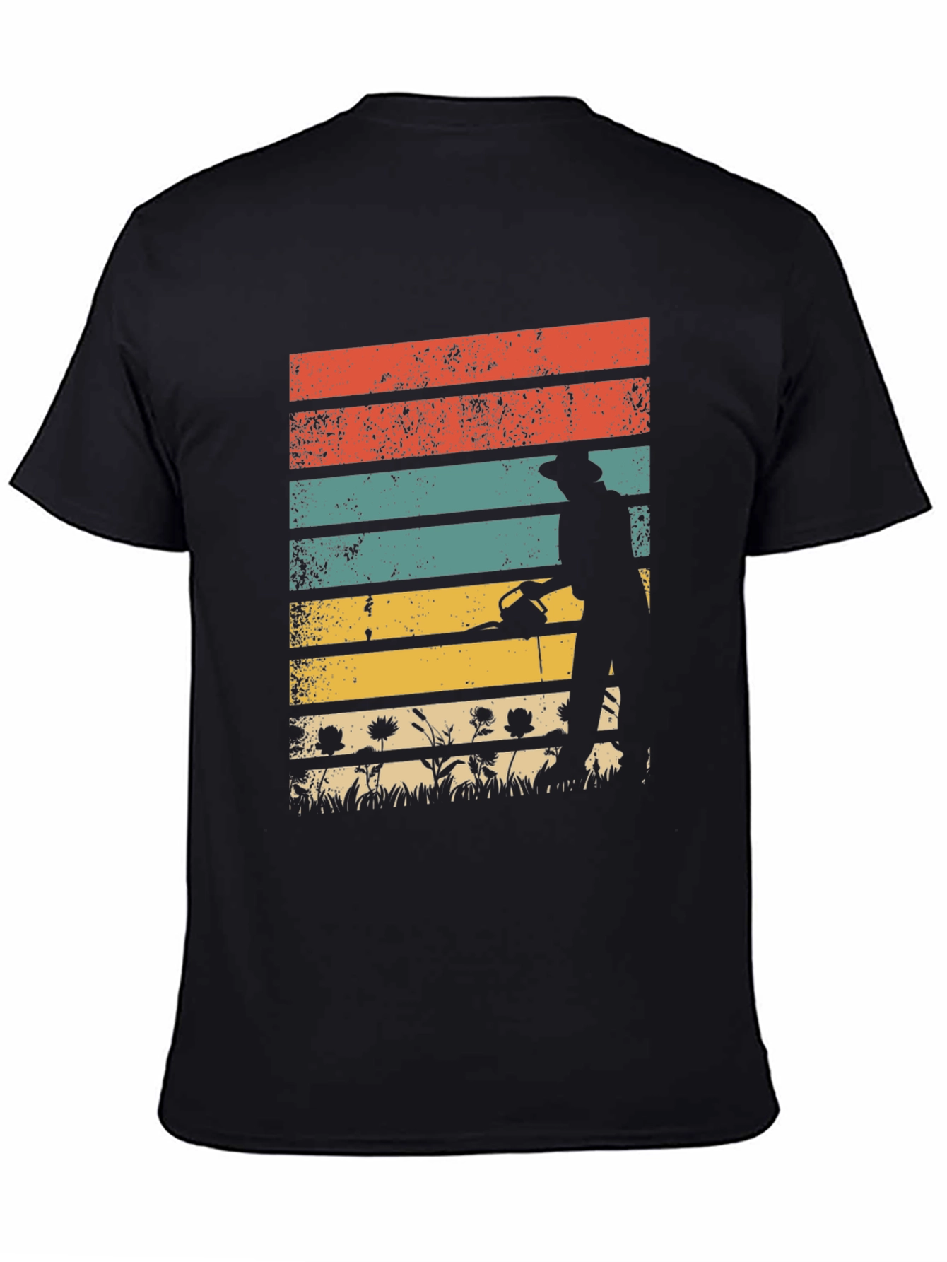 Gardener Sunset Graphic Tee - Retro Style - 4