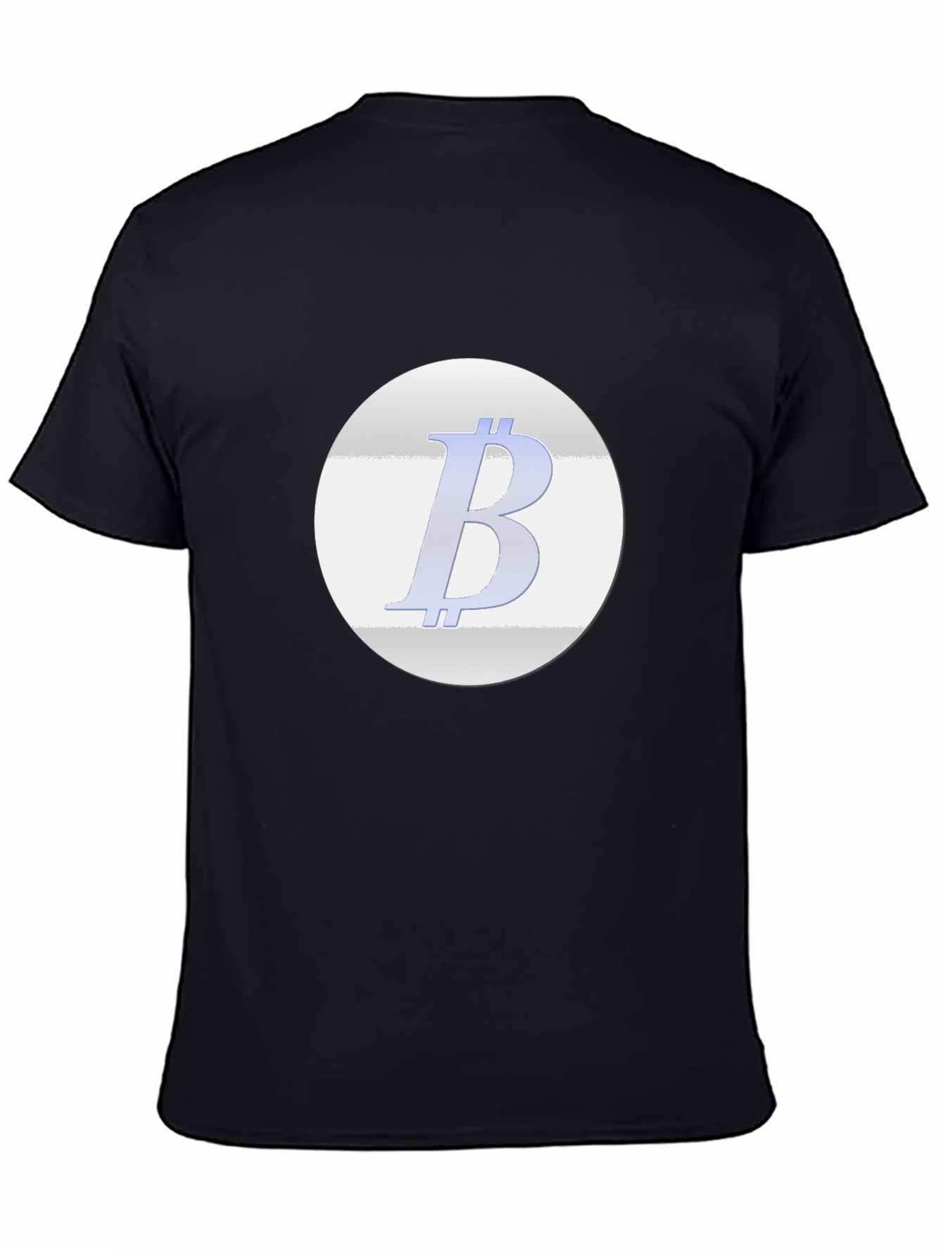 Black Bitcoin Logo T-Shirt - Crypto Enthusiast Apparel view 4