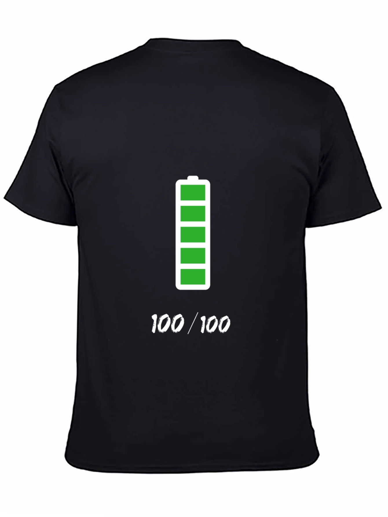 100% Charged T-Shirt - Full Battery Power - 4