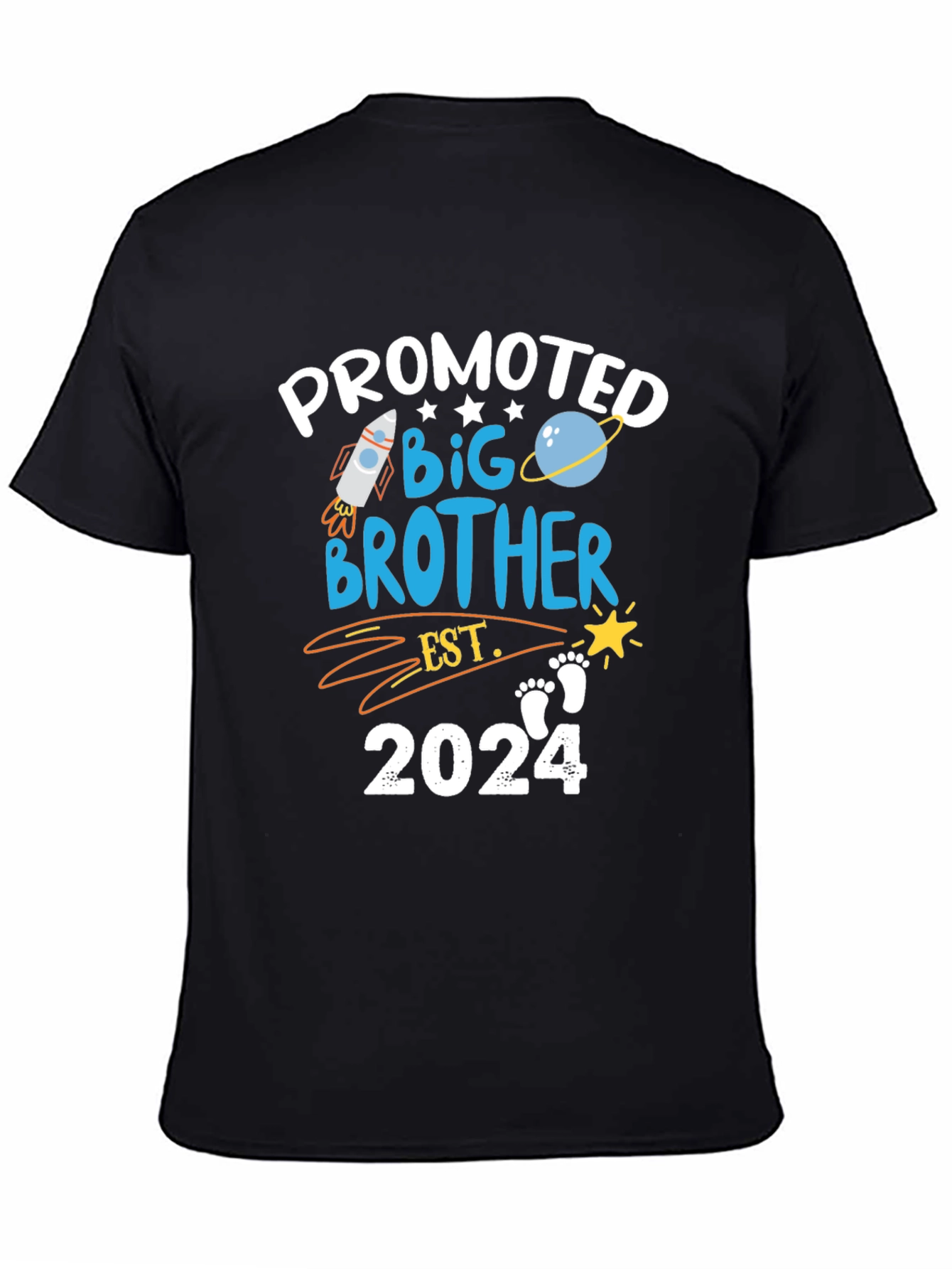 Black Promoted to Big Brother 2024 T-Shirt view 4