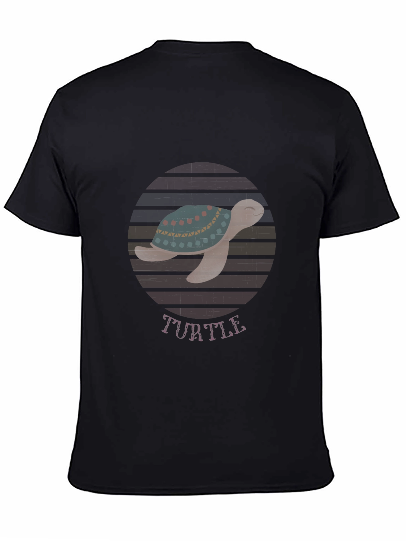 Black Turtle Graphic T-Shirt - Unisex view 4