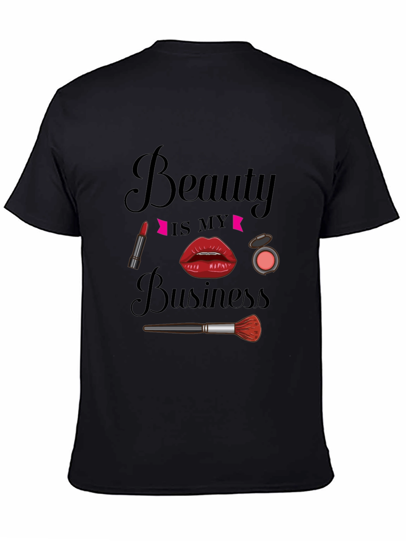 Black Beauty Is My Business Black T-Shirt view 4