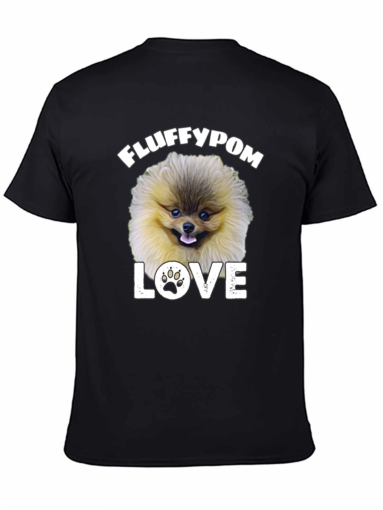 Fluffy Pom Love Graphic Tee - 4