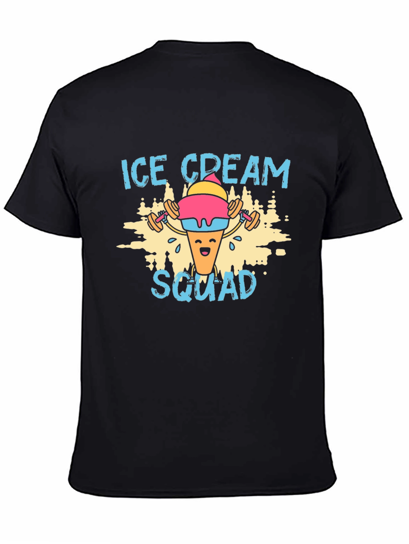 Ice Cream Squad Graphic T-Shirt - Gym Humor - 4