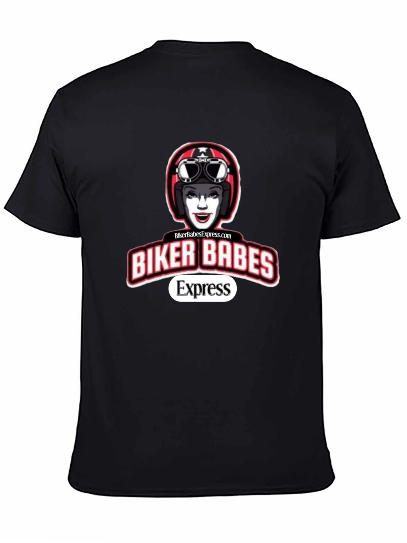Black Biker Babes Express Black T-Shirt view 4