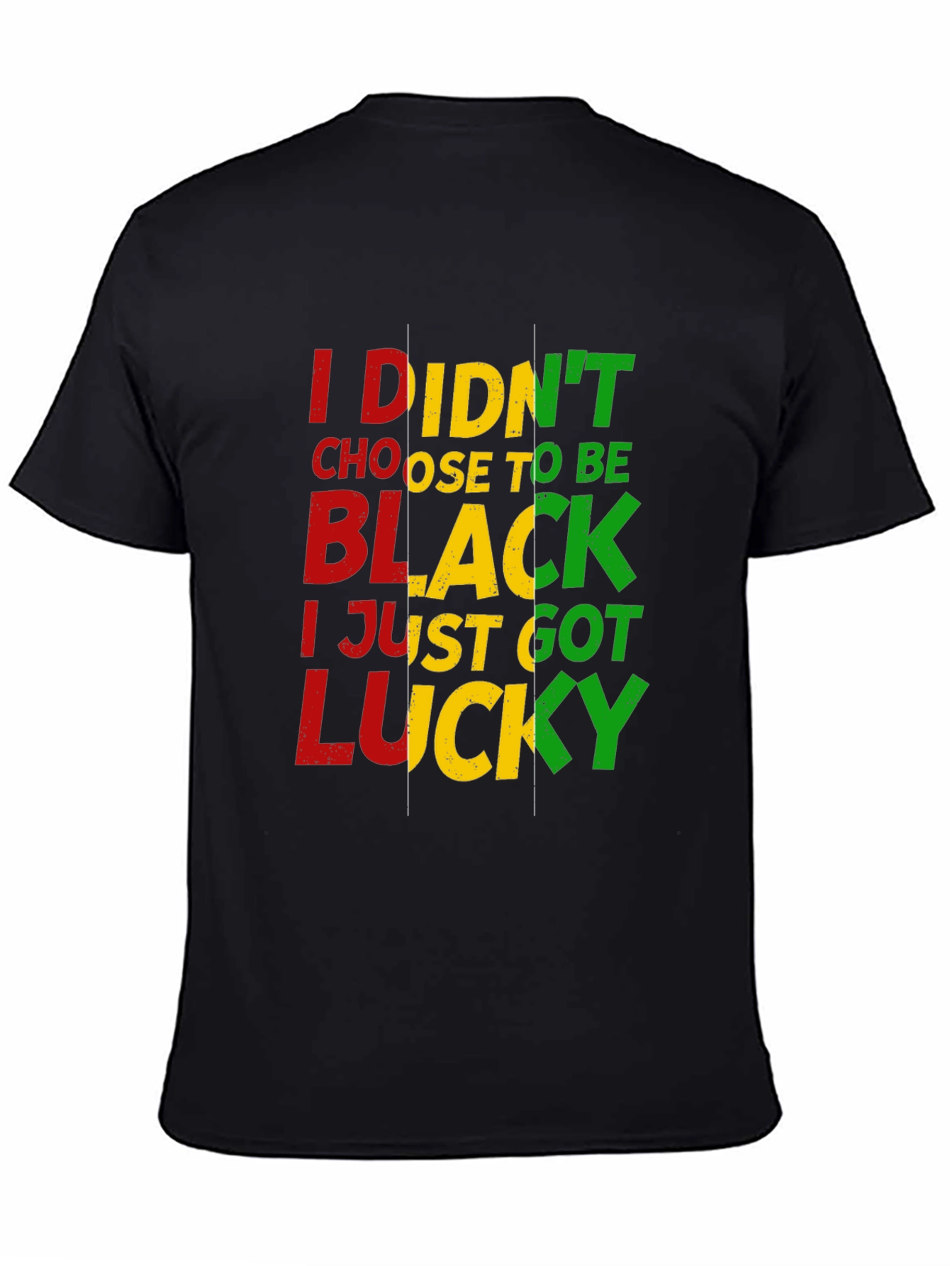 Black Lucky Black T-Shirt view 4