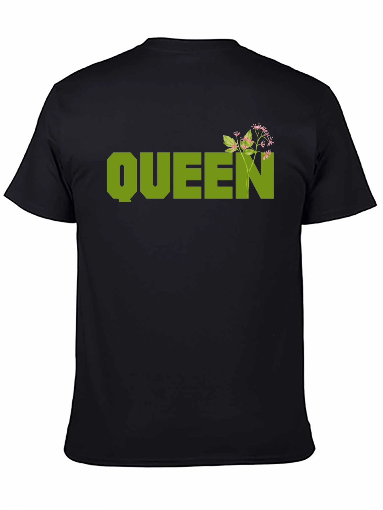 Black Queen Graphic Tee - Stylish Black T-Shirt view 4