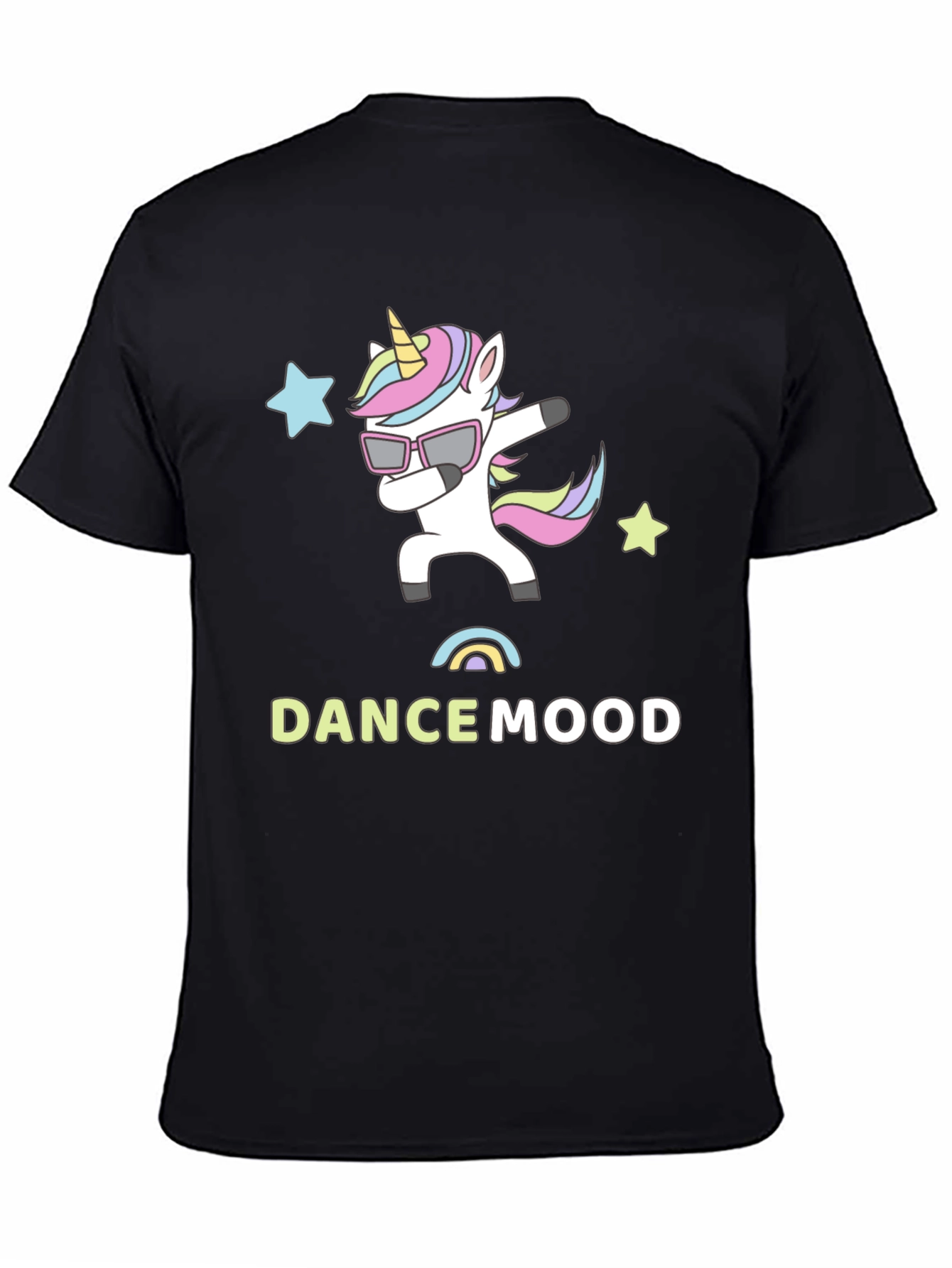 DANCE MOOD Unicorn Graphic Tee - Stylish & Fun! - 4