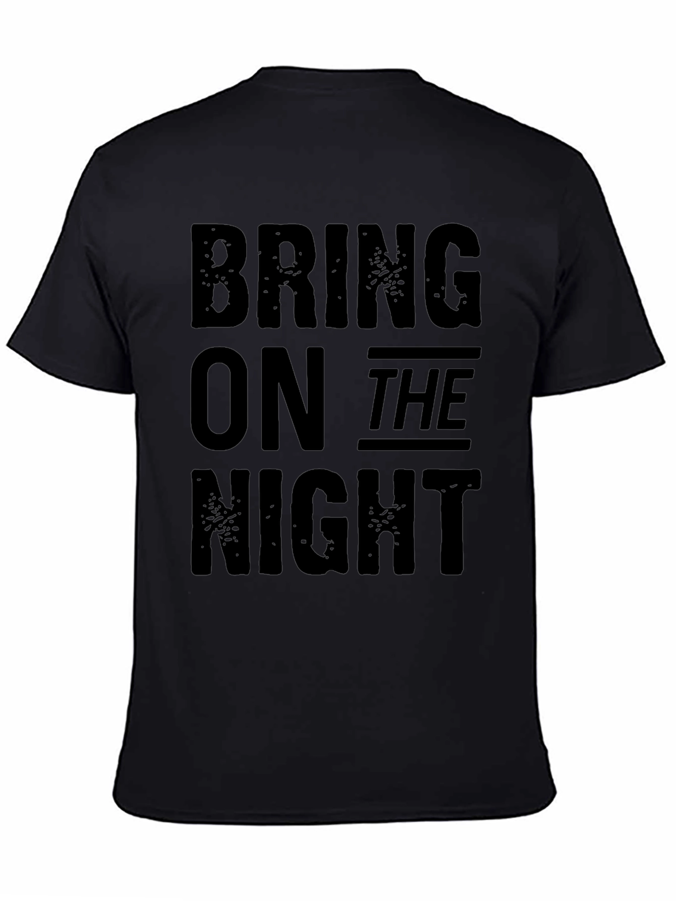 Black Bring On The Night Graphic Tee view 4