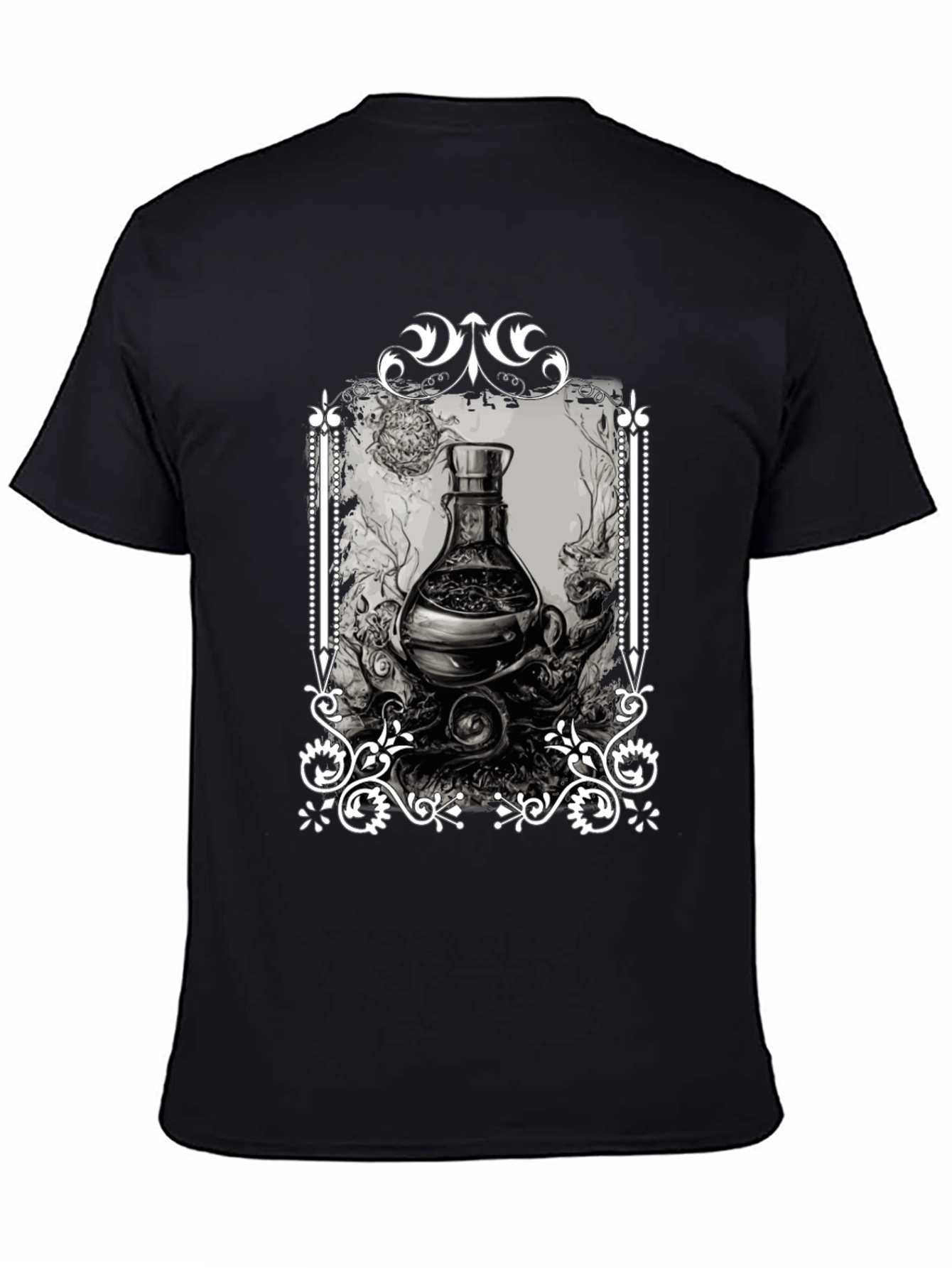 Black Vintage Potion T-Shirt view 4