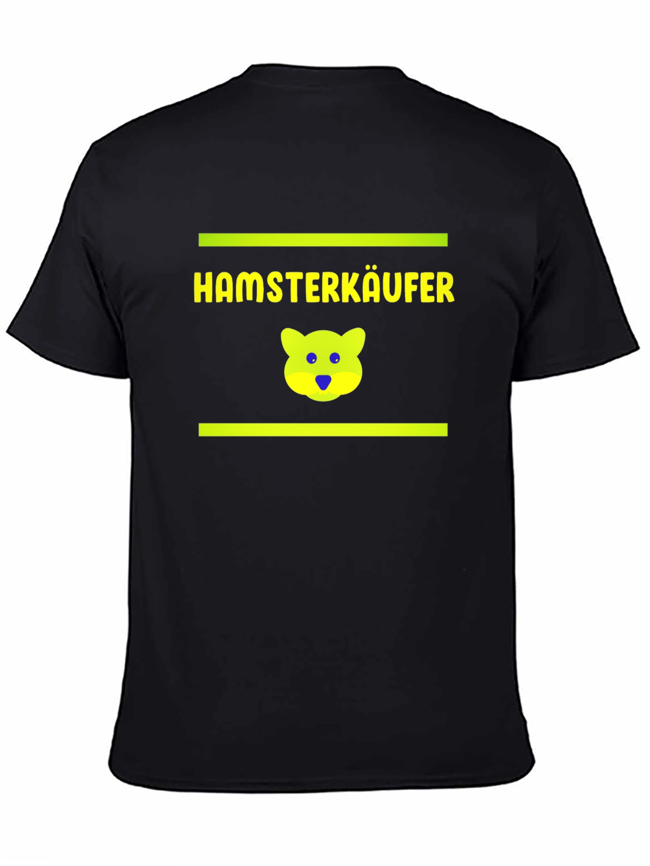 Black Hamsterkäufer Graphic Tee view 4