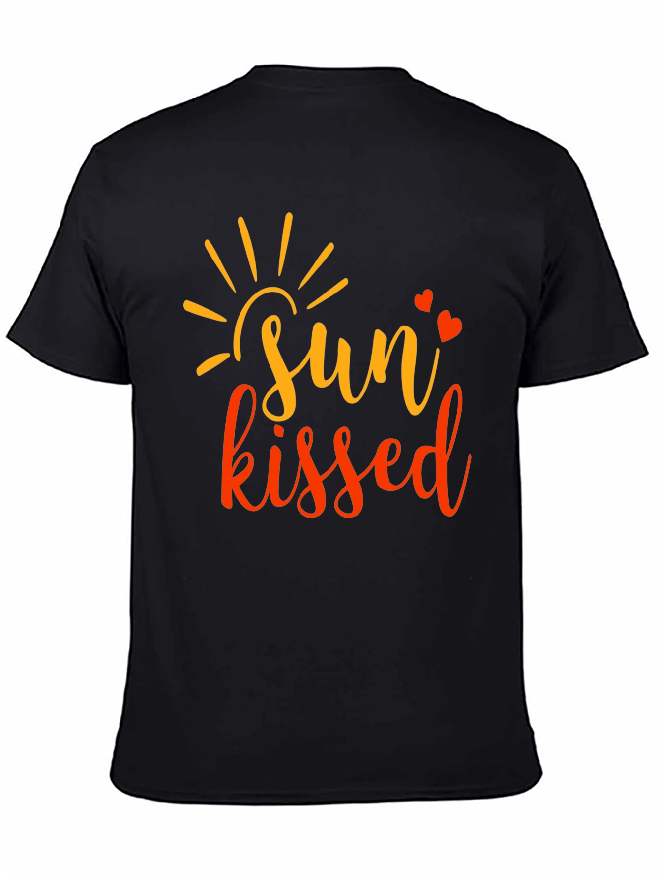 Black Sun Kissed Graphic Tee - Black view 4