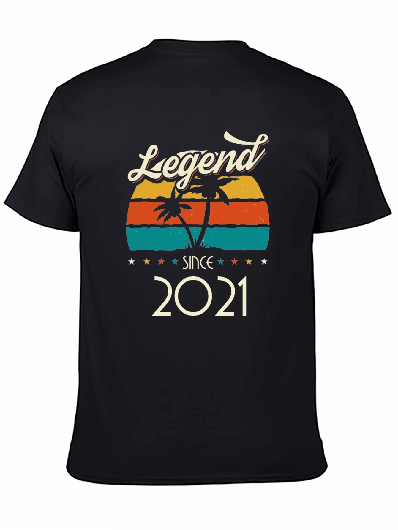 Black Legend Since 2021 T-Shirt view 4