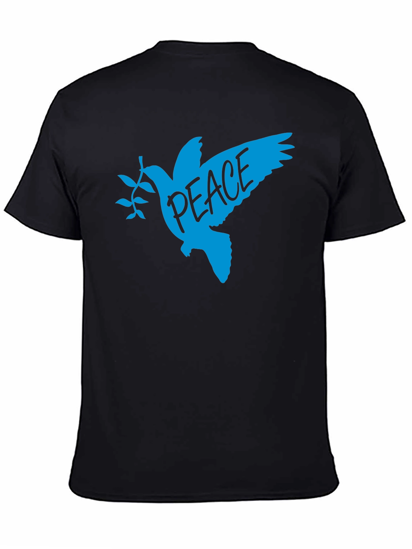 Black Peace Dove Graphic T-Shirt view 4