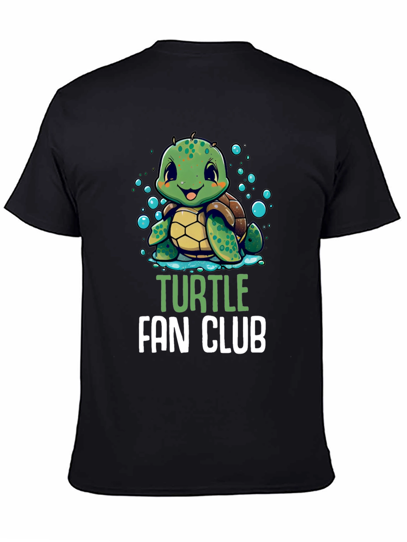 Black Turtle Fan Club T-Shirt view 4