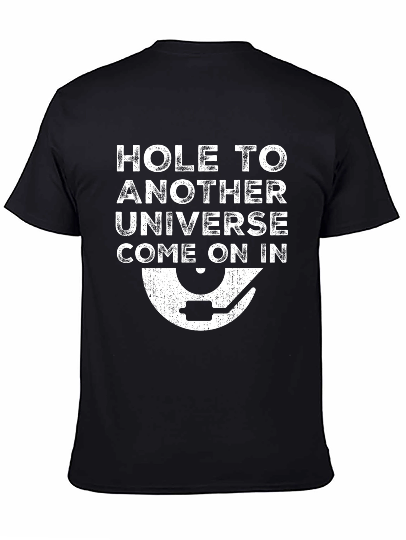 Hole to Another Universe Graphic T-Shirt - 4