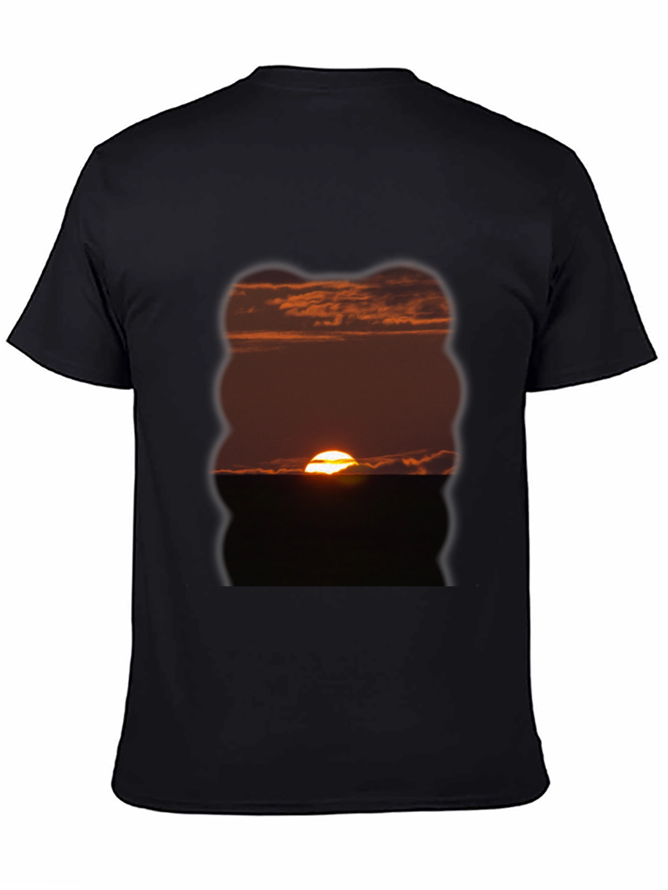 Black Sunset Graphic Tee - Nature Inspired view 4
