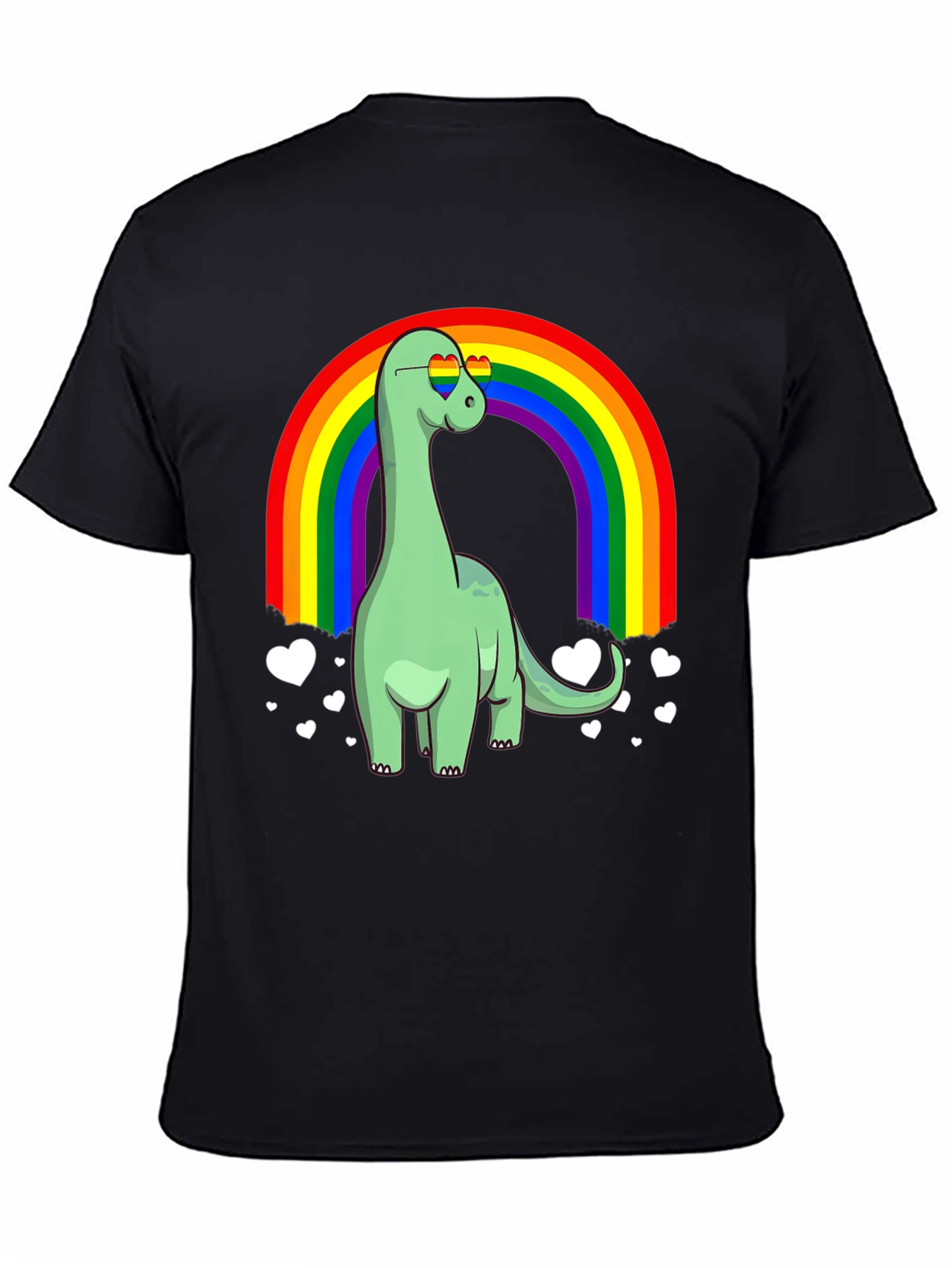 Dino Rainbow Pride T-Shirt - 4