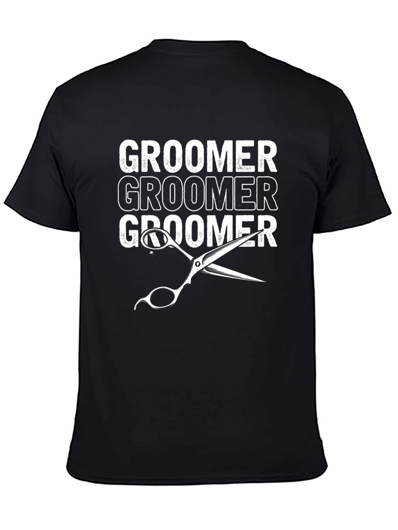 Black Groomer Graphic T-Shirt view 4