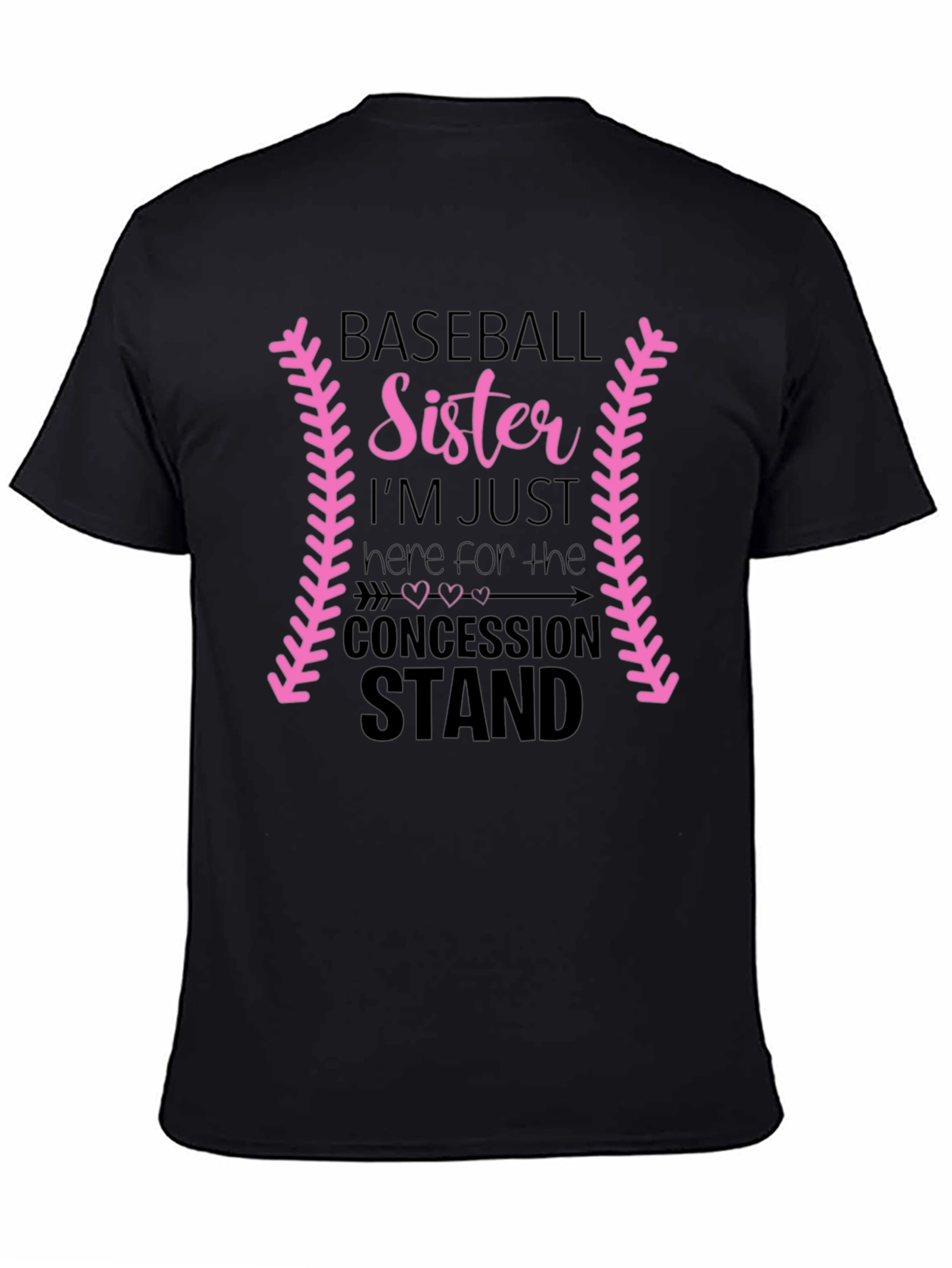 Baseball Sister Concession Stand T-Shirt - 4