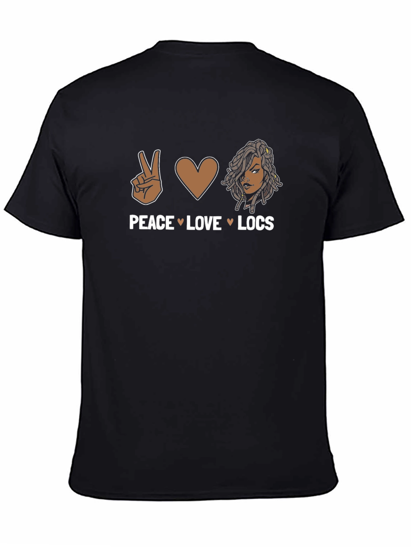 Peace Love Locs T-Shirt - 4