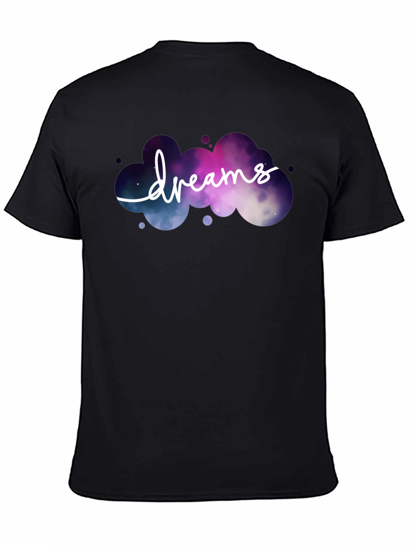Black Dream Cloud Graphic T-Shirt - Unique Design view 4