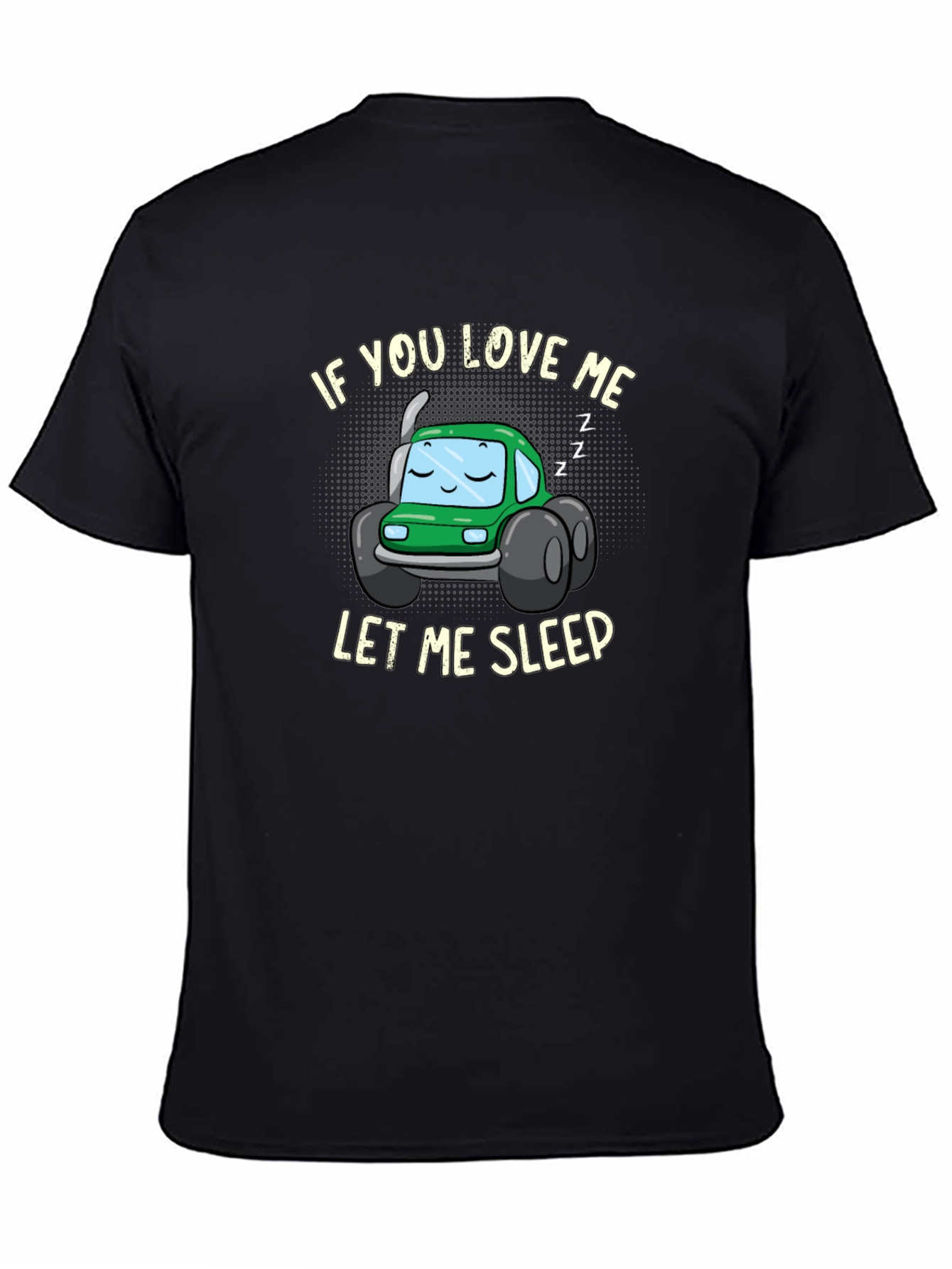 Black If You Love Me Let Me Sleep T-Shirt view 4