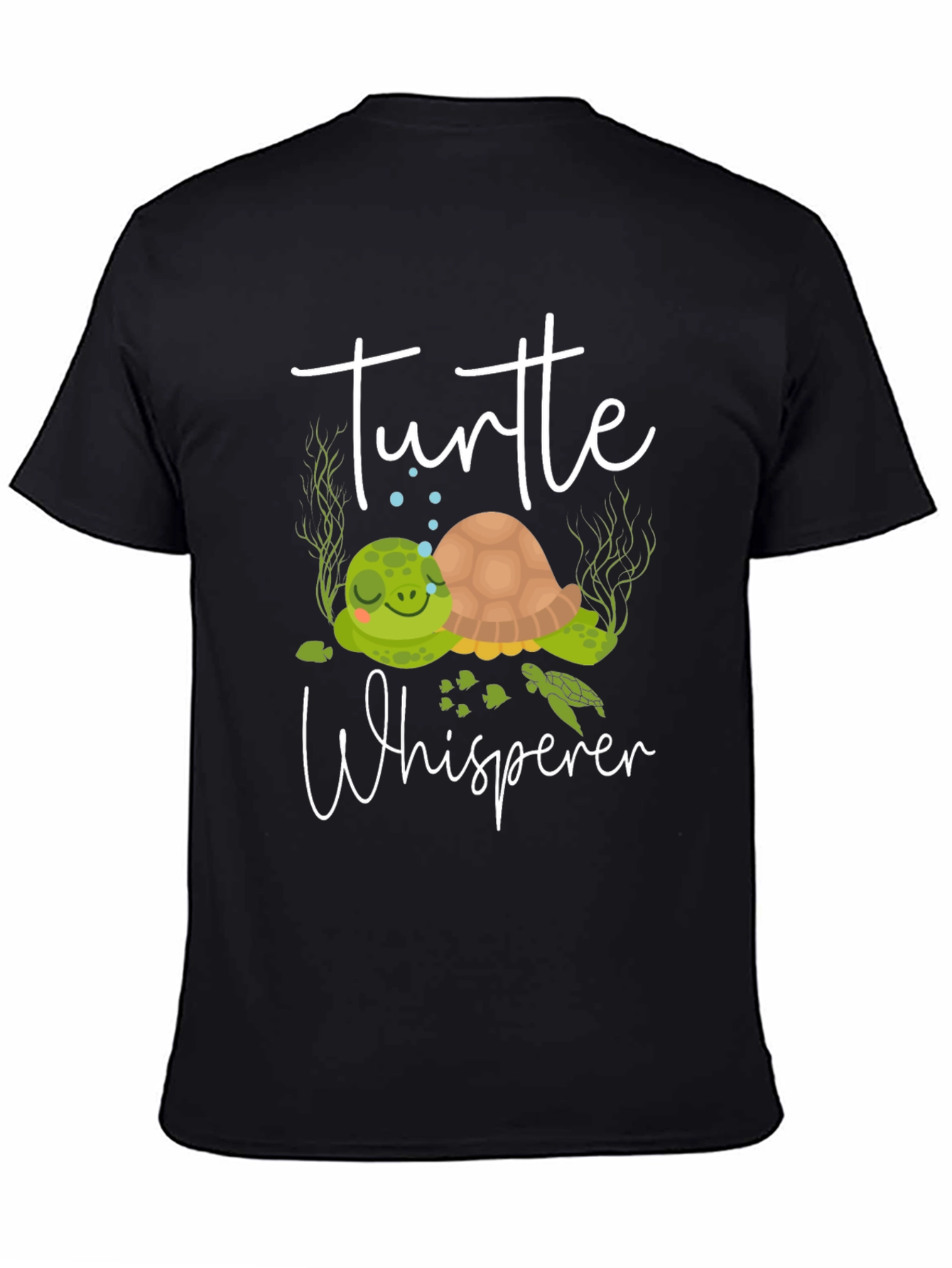 Black Turtle Whisperer Graphic Tee view 4