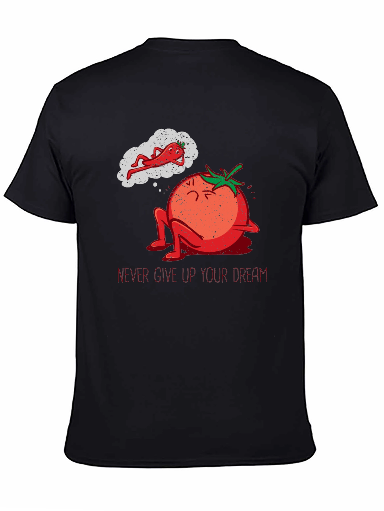 Black Tomato Dreamer Graphic T-Shirt - Never Give Up! view 4