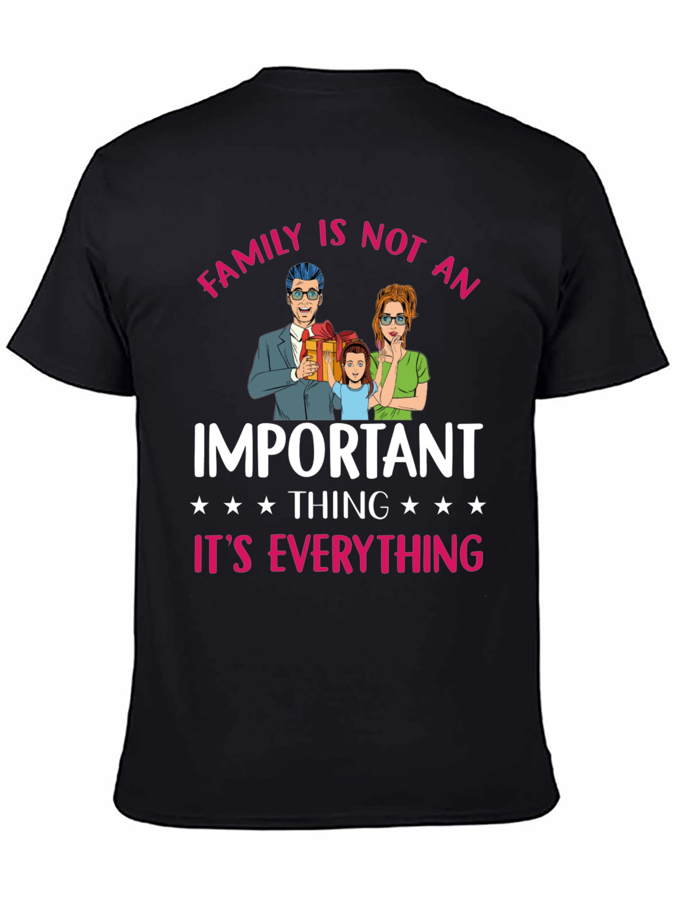 Black Family Is Everything Graphic Tee view 4
