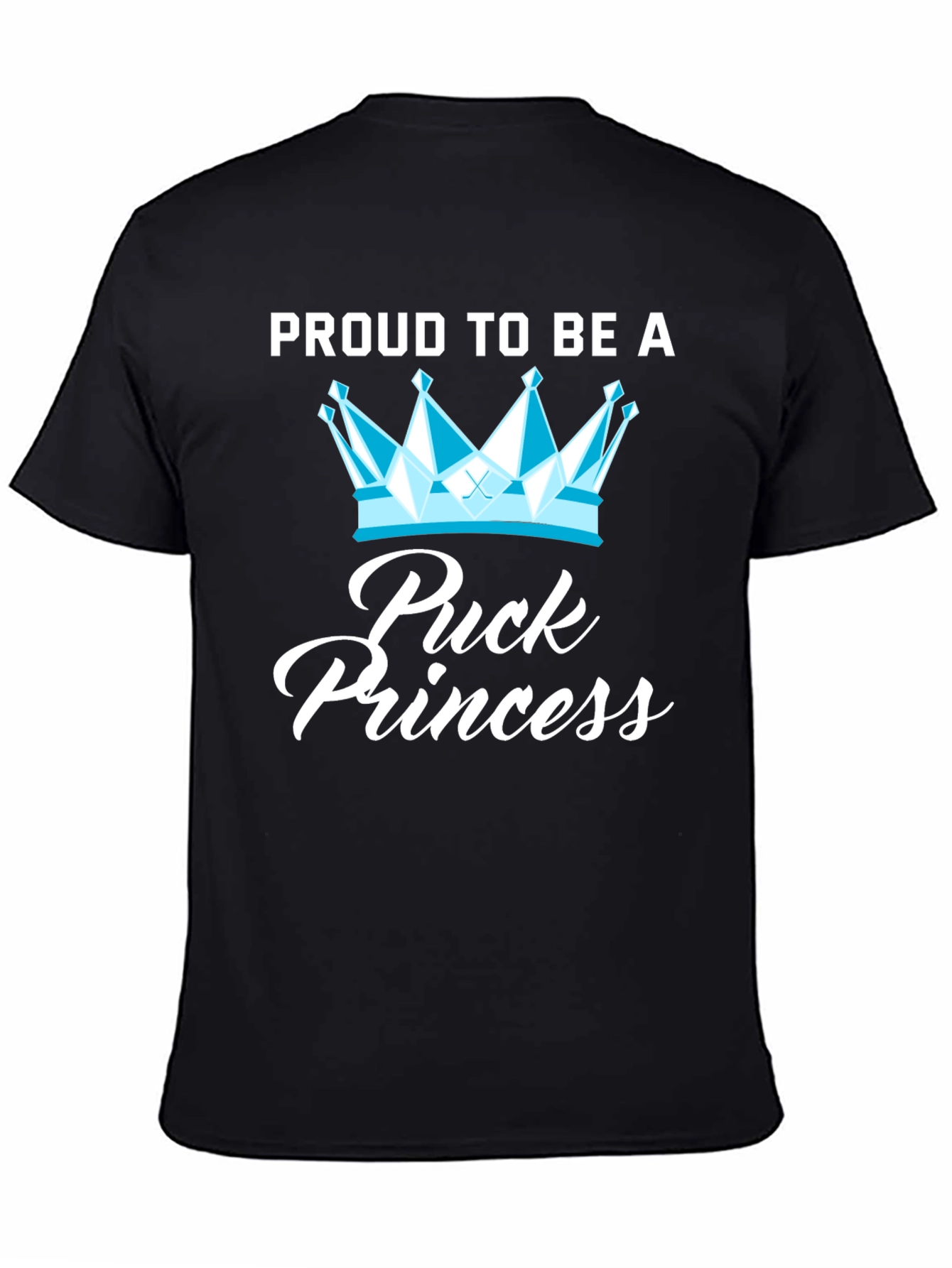 Black Proud Puck Princess Tee view 4
