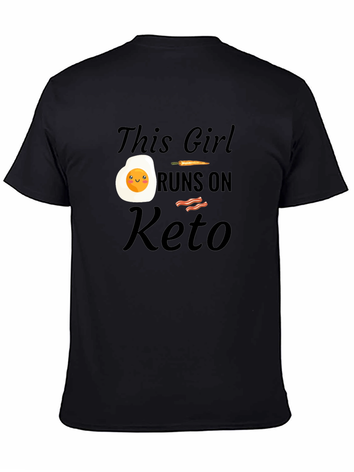 This Girl Runs on Keto T-Shirt - 4
