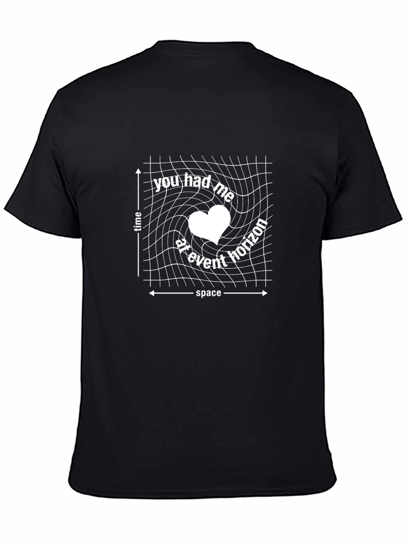 Black Event Horizon Love Tee - Black Short Sleeve view 4