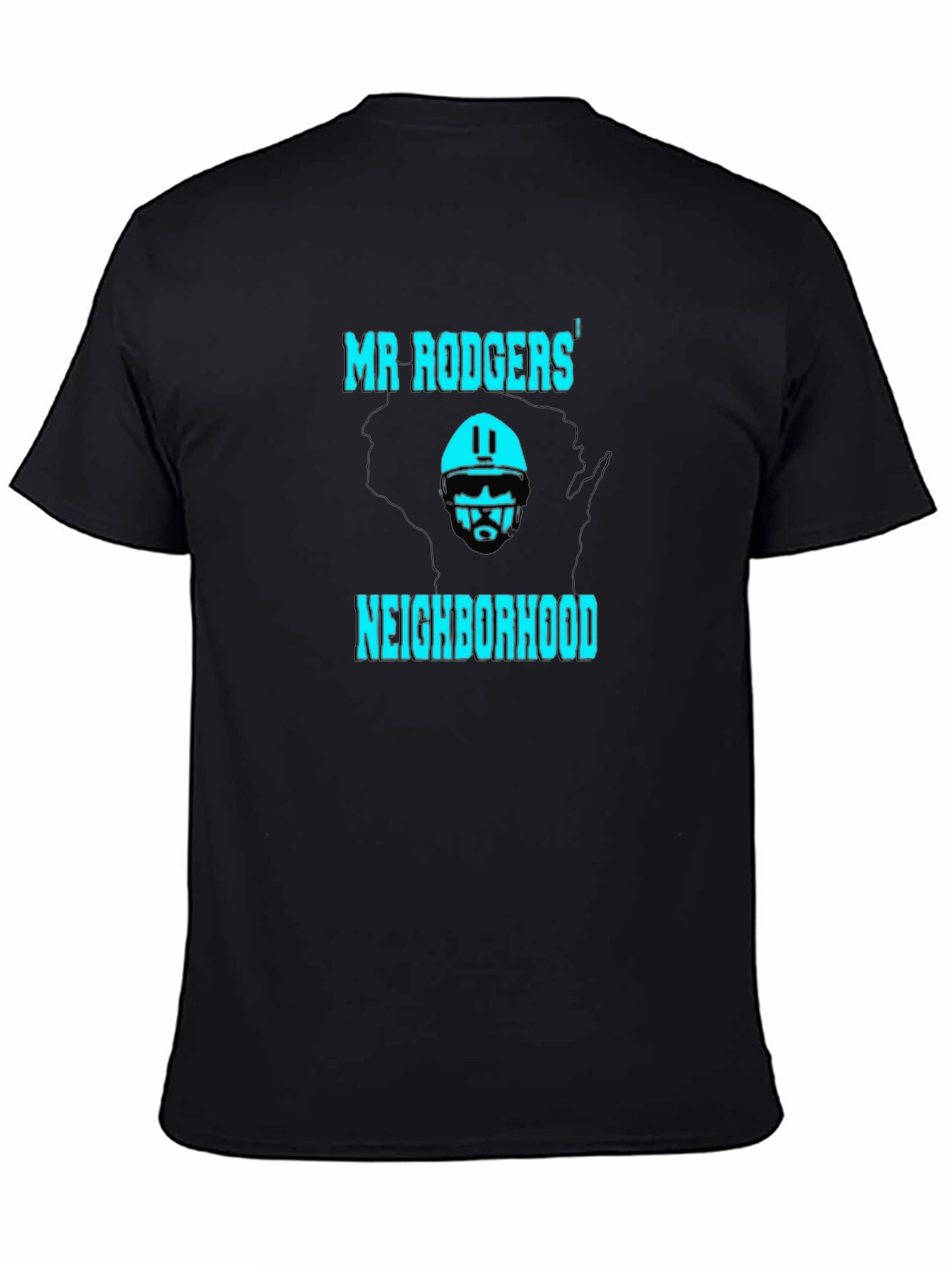Black Mr. Rodgers' Neighborhood Tee view 4