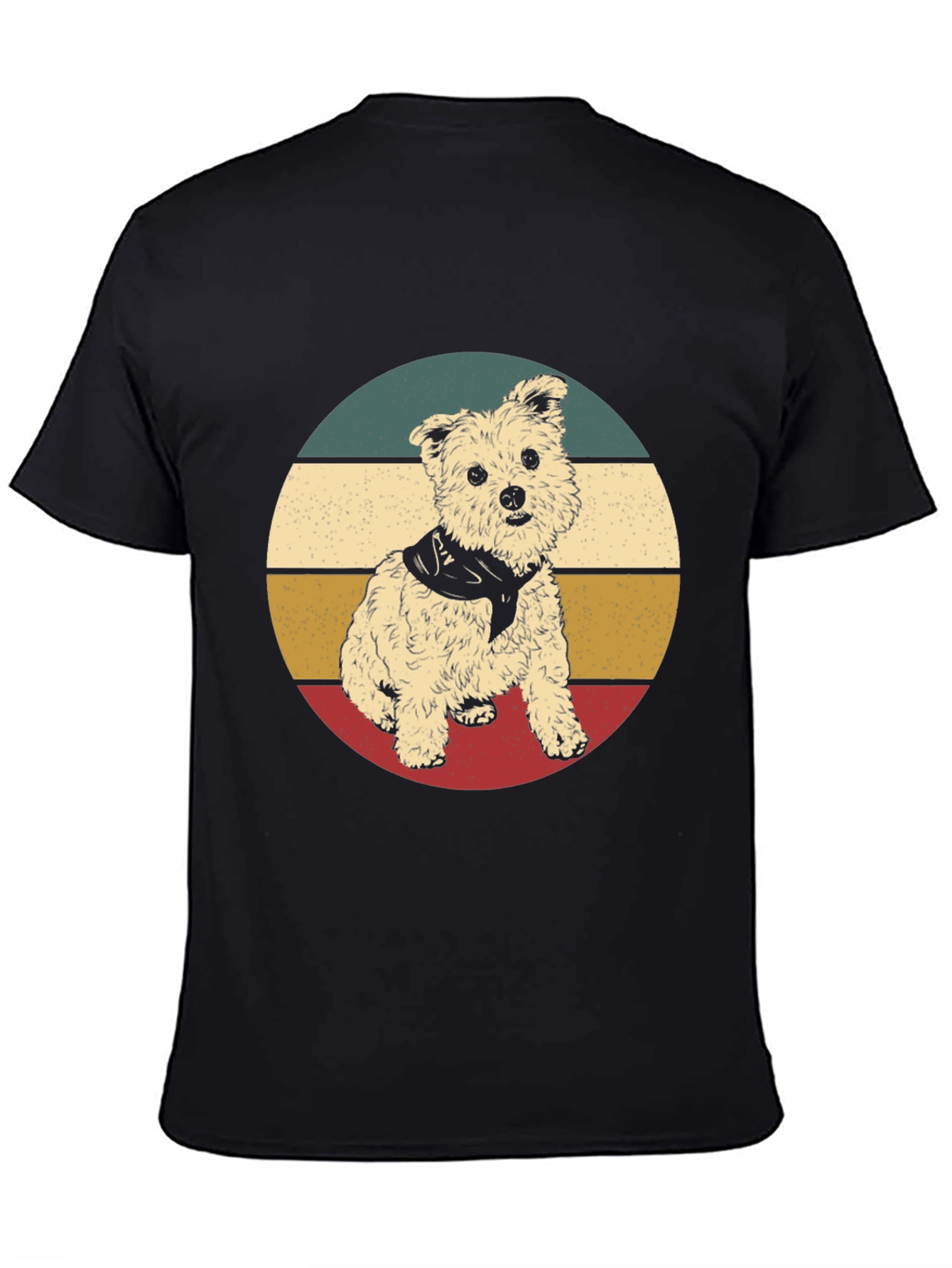 Retro Dog Graphic Tee - Vintage Style T-Shirt - 4