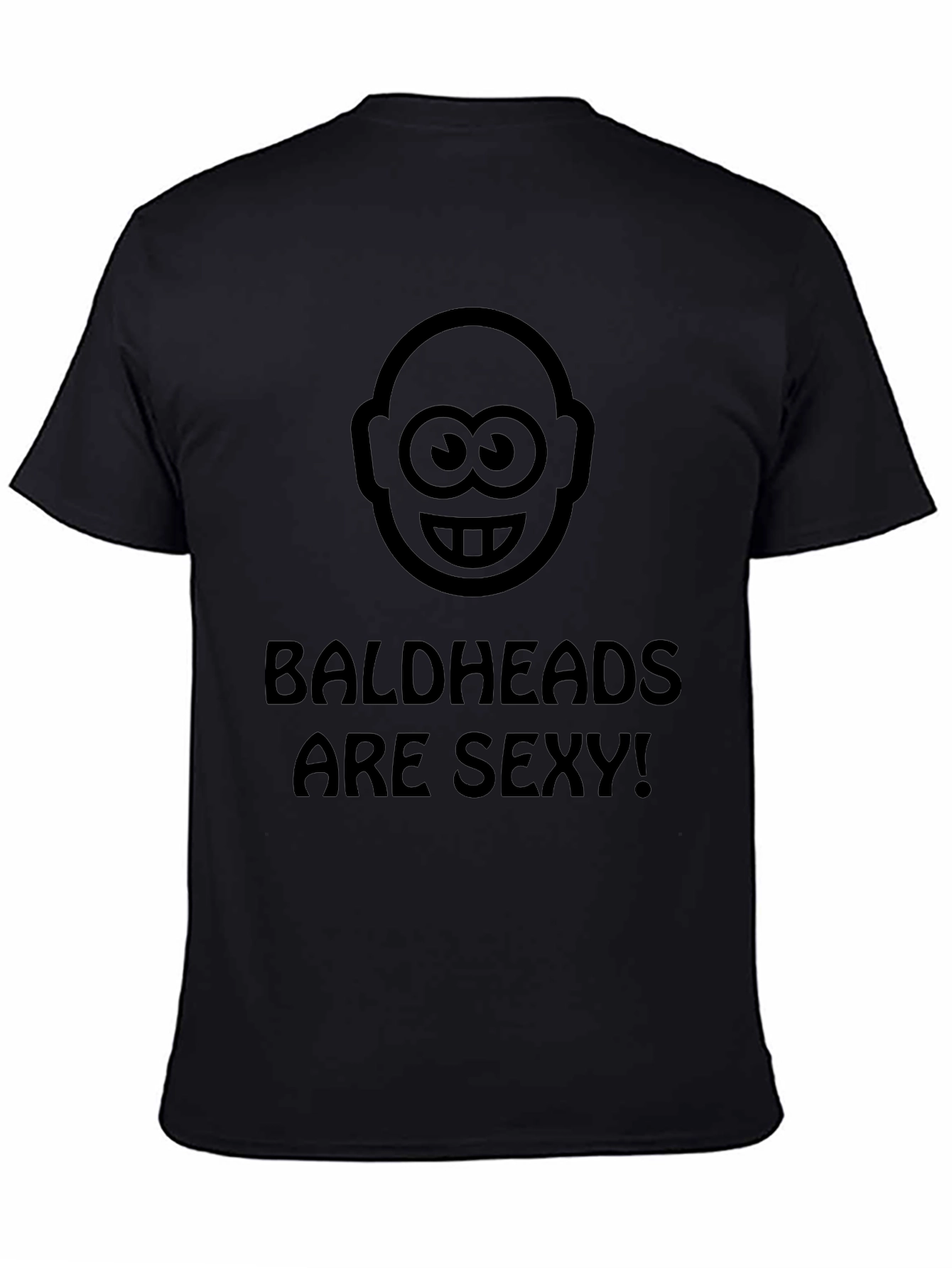 Black Baldheads Are Sexy! Graphic T-Shirt view 4