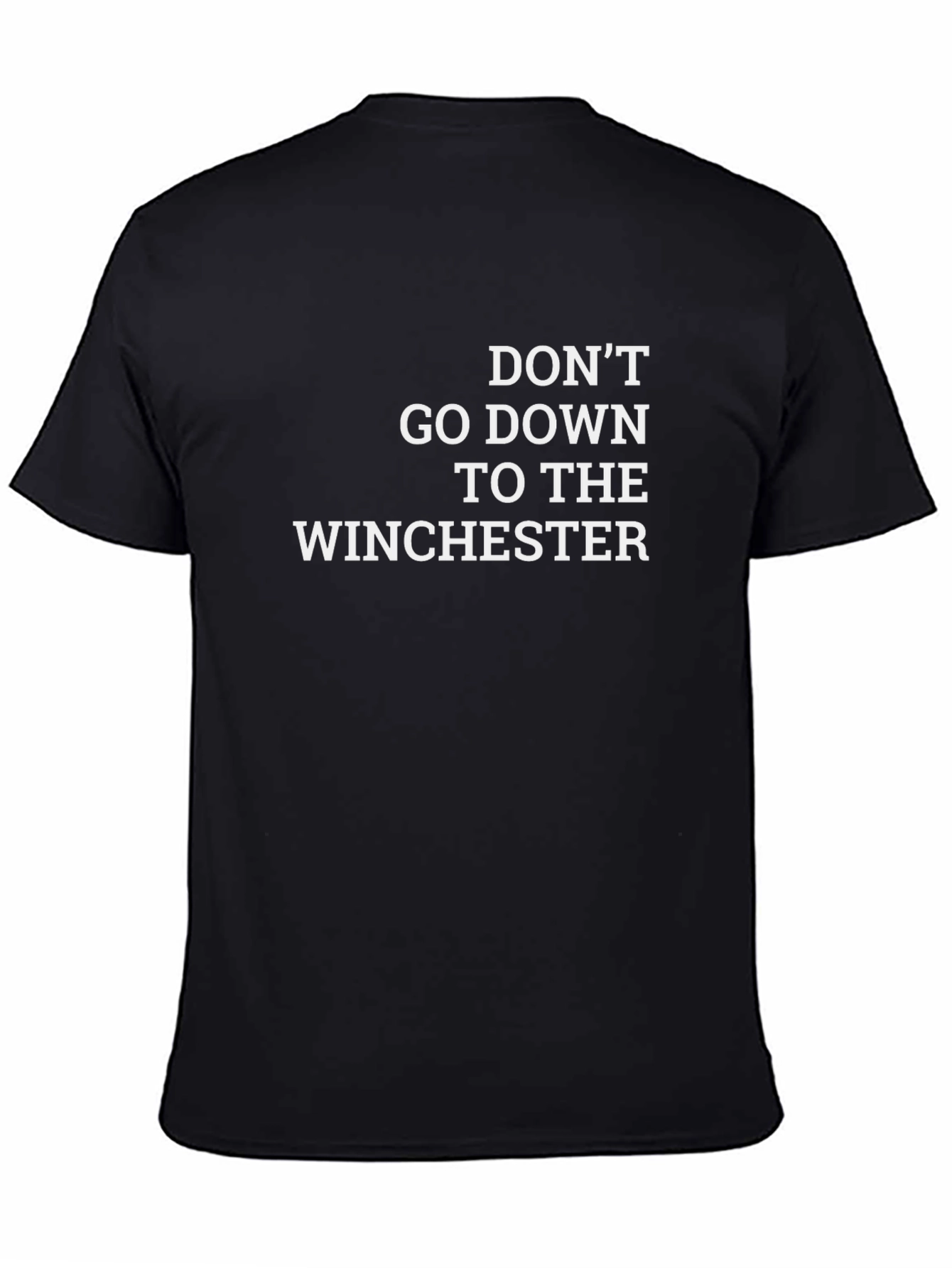 Black Winchester T-Shirt - Funny Pub Tee view 4