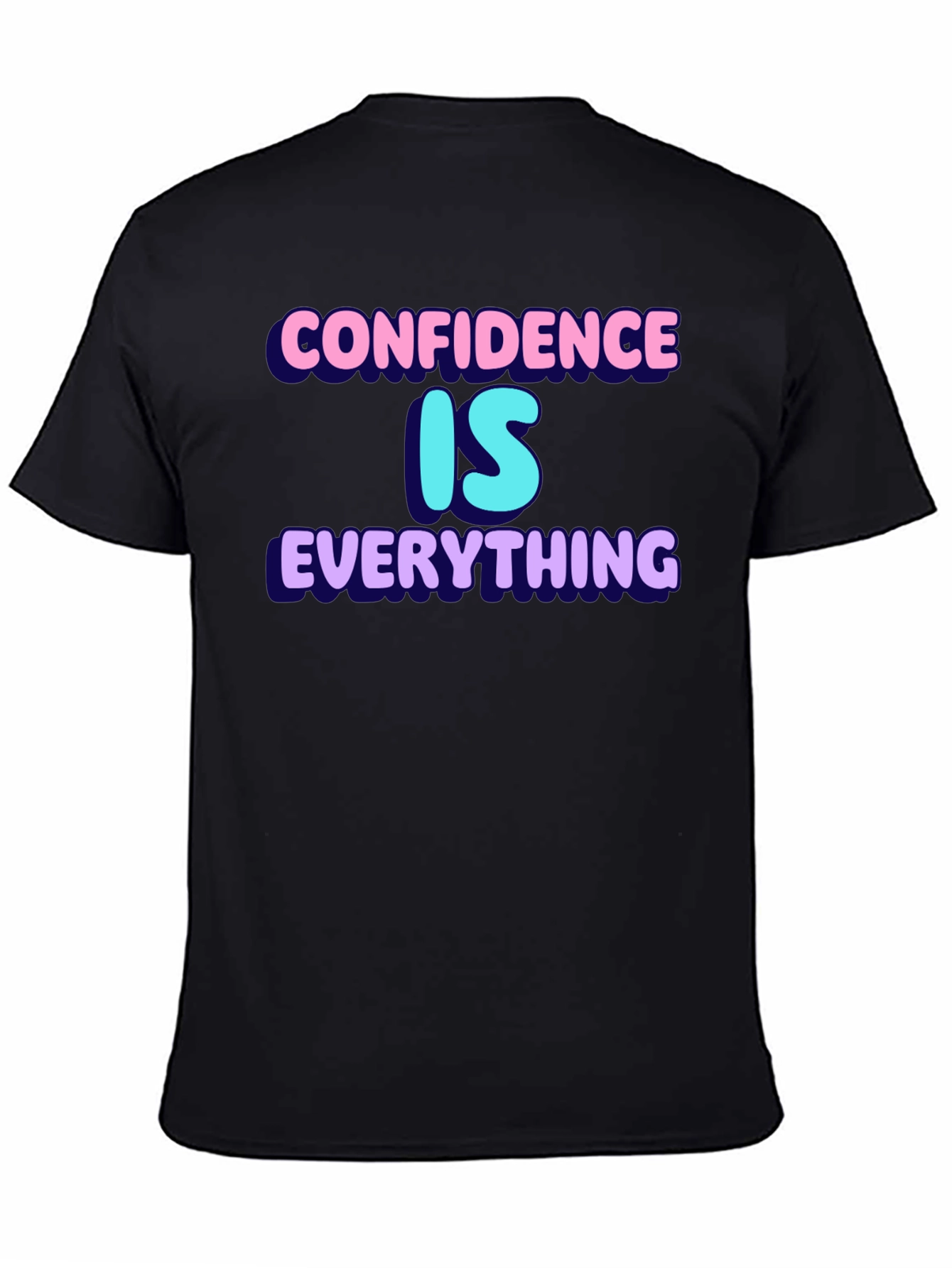 Black Confidence is Everything Graphic Tee view 4