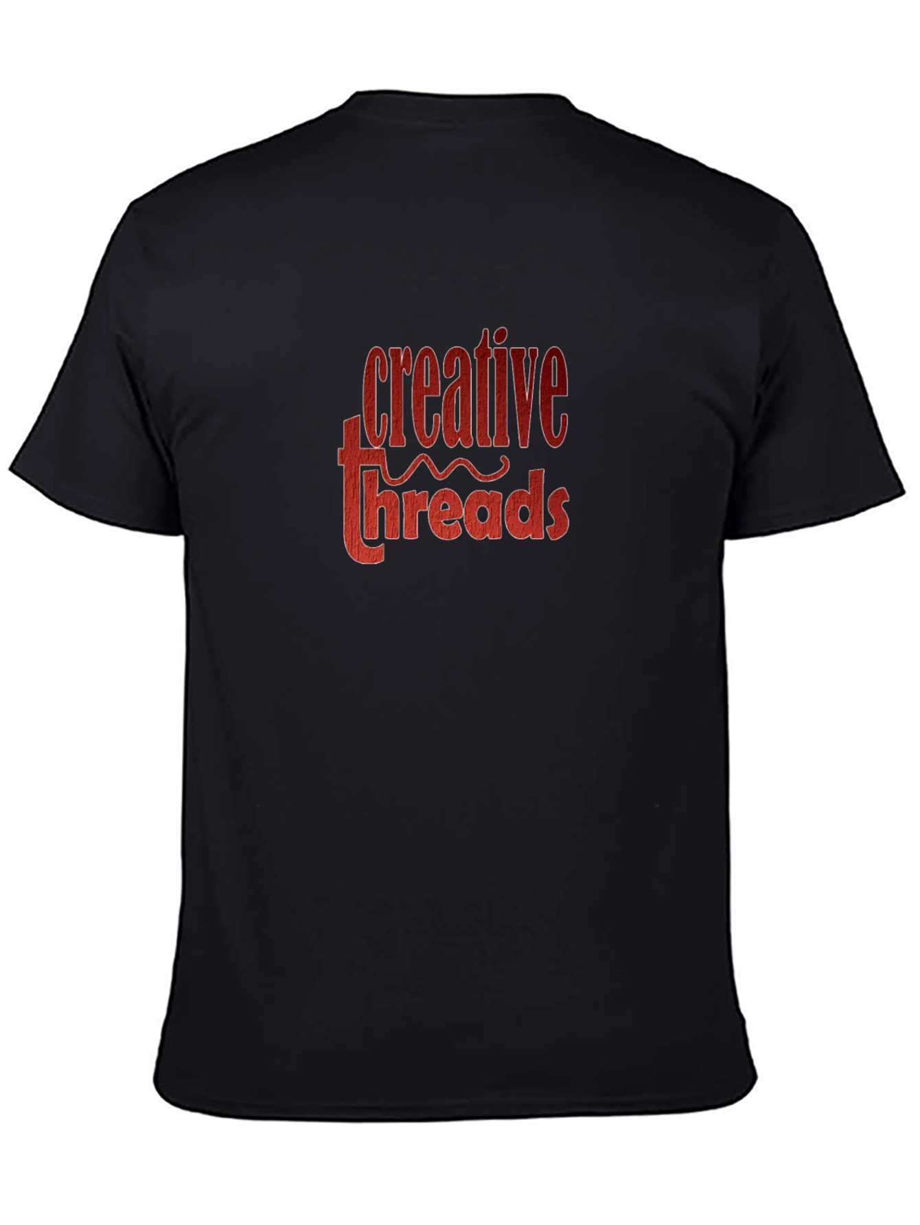 Black Creative Threads Graphic Tee - Unisex view 4