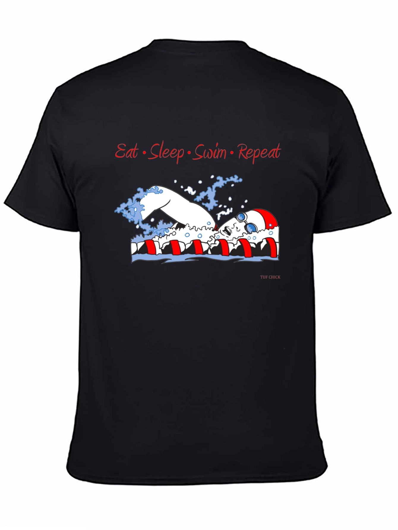 Eat Sleep Swim Repeat T-Shirt - 4